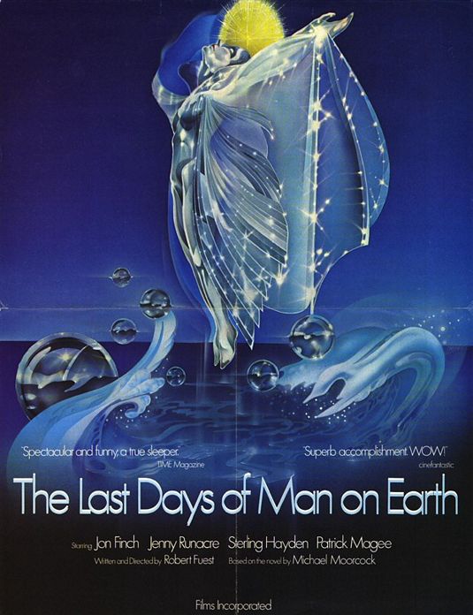 the movie poster: The Last Days of Man on Earth (1973)