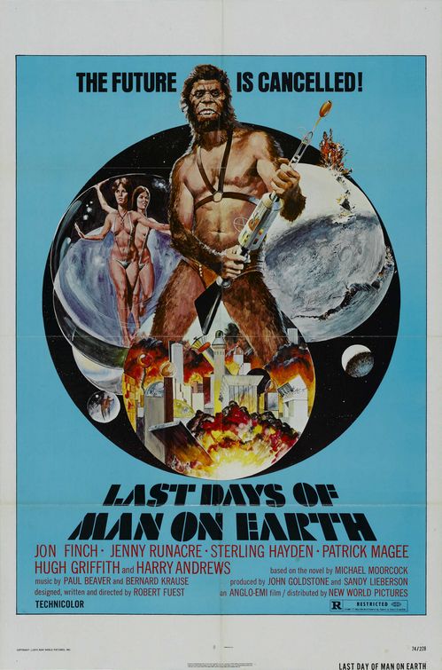 the movie poster: The Last Days of Man on Earth (1973) ver2