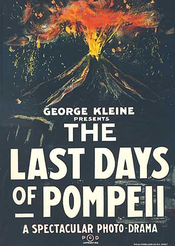 the movie poster: The Last Days of Pompeii (1913) ver2