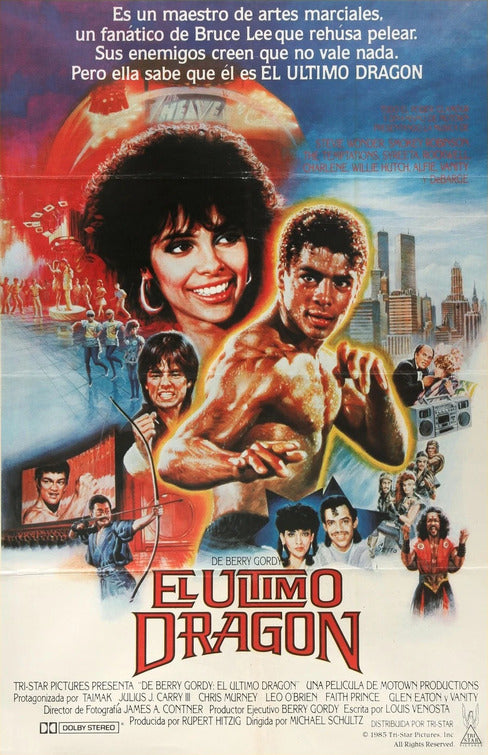 1000 piece jigsaw puzzle for the movie poster: The Last Dragon (1985) ver2