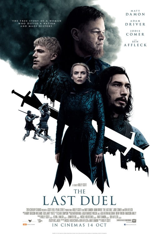 1000 piece jigsaw puzzle for the movie poster: The Last Duel (2021) ver6