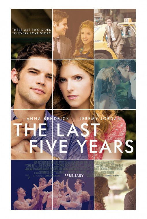 1000 piece jigsaw puzzle for the movie poster: The Last 5 Years (2014)