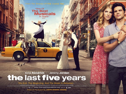 1000 piece jigsaw puzzle for the movie poster: The Last 5 Years (2014) ver3
