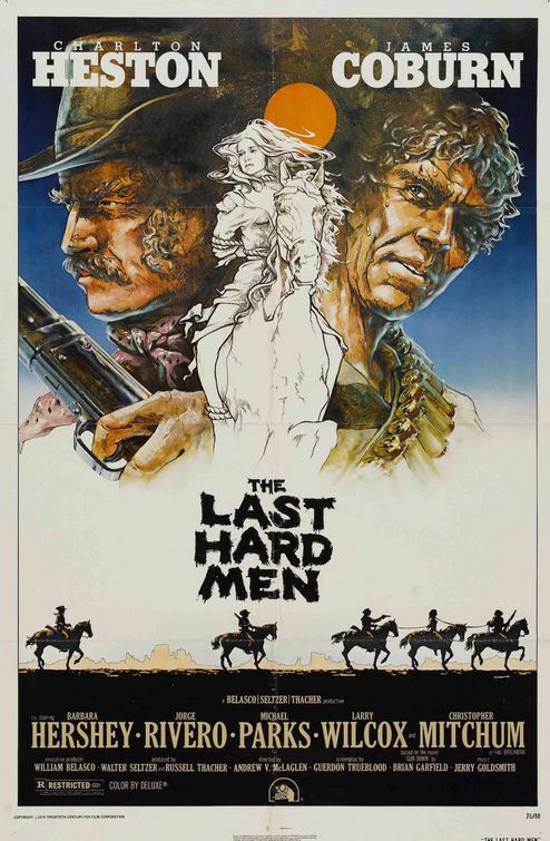 the movie poster: The Last Hard Men (1976)