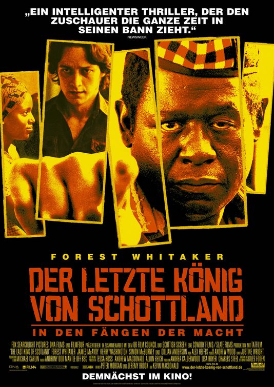 the movie poster: The Last King of Scotland (2006) ver3