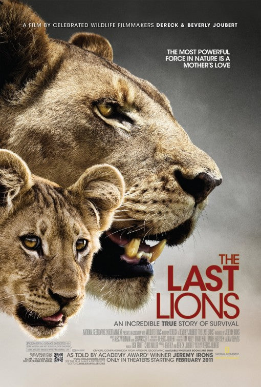 1000 piece jigsaw puzzle for the movie poster: The Last Lions (2011)
