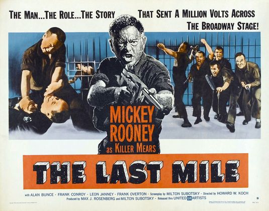 the movie poster: The Last Mile (1959)