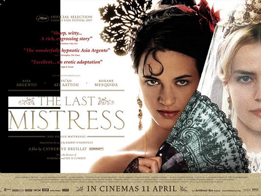 the movie poster: The Last Mistress (2008)