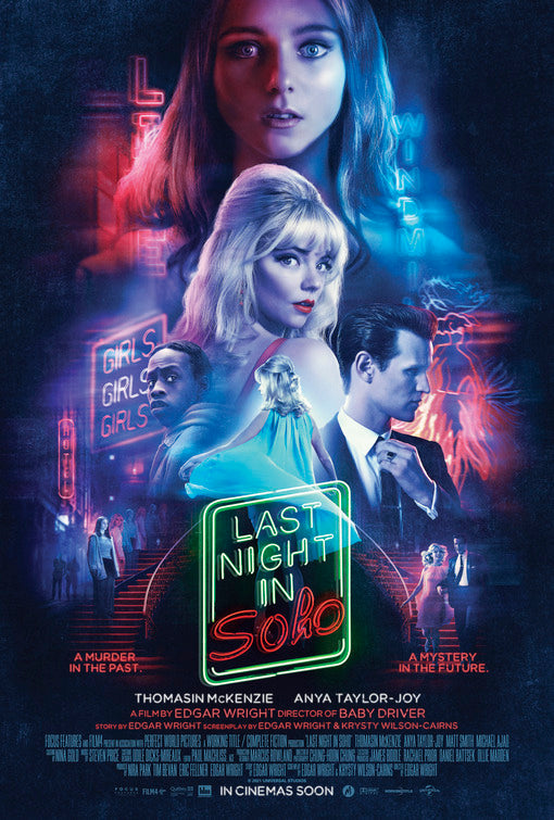 1000 piece jigsaw puzzle for the movie poster: Last Night in Soho (2021) ver3