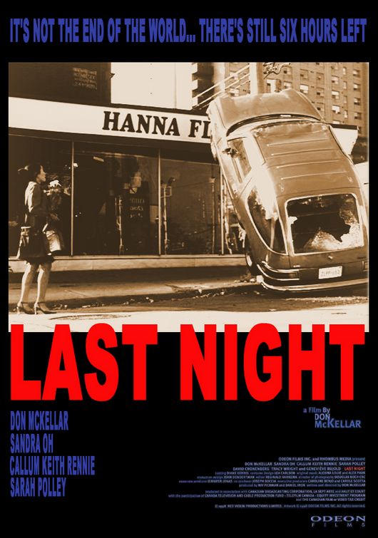 the movie poster: Last Night (1999) ver2