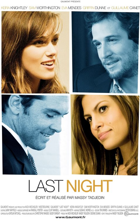 1000 piece jigsaw puzzle for the movie poster: Last Night (2010) ver2