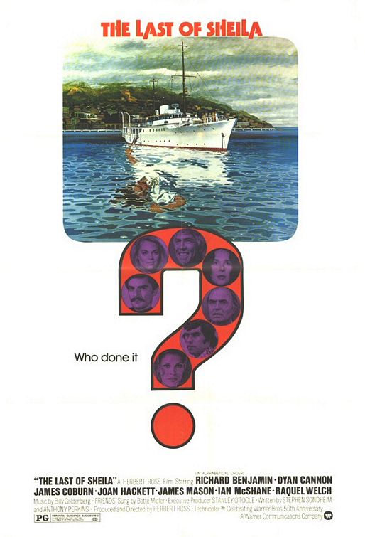 the movie poster: The Last of Sheila (1973)