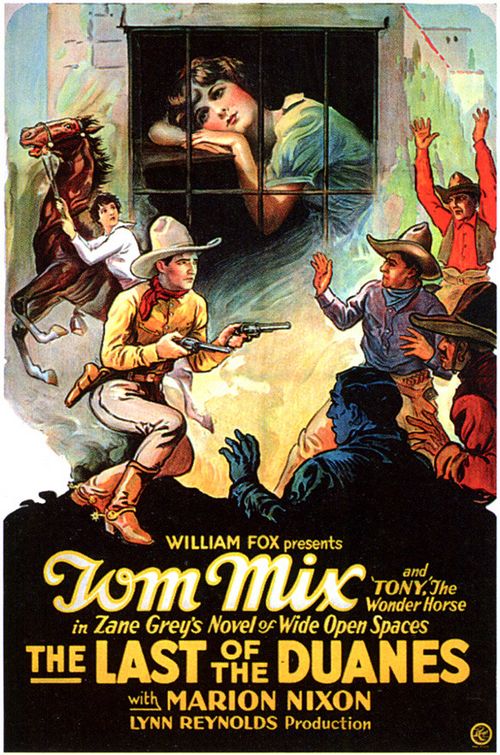 the movie poster: The Last of the Duanes (1924)