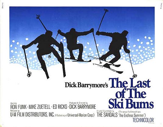 the movie poster: Last of the Ski Bums (1969) ver2