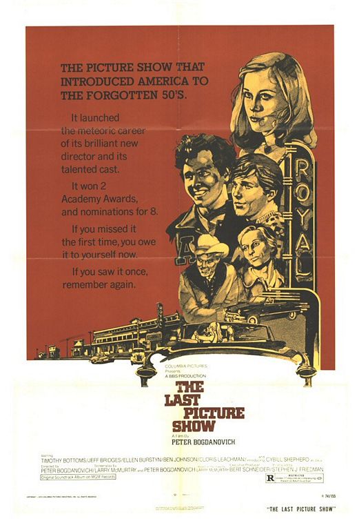 the movie poster: The Last Picture Show (1971) ver2