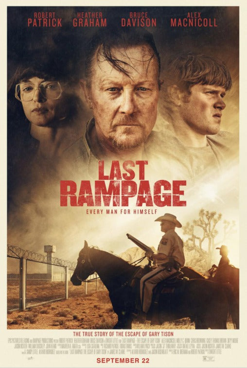 1000 piece jigsaw puzzle for the movie poster: Last Rampage (2017)
