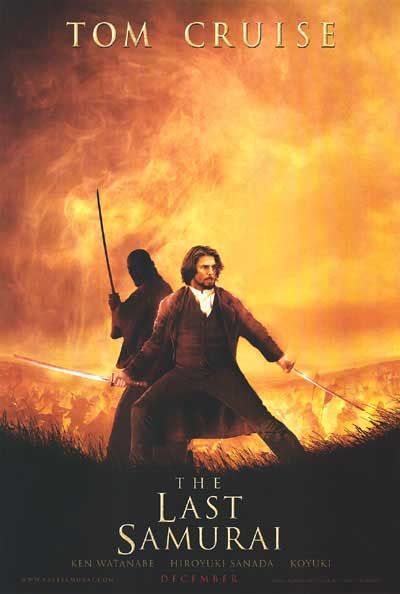 the movie poster: The Last Samurai (2003) ver2