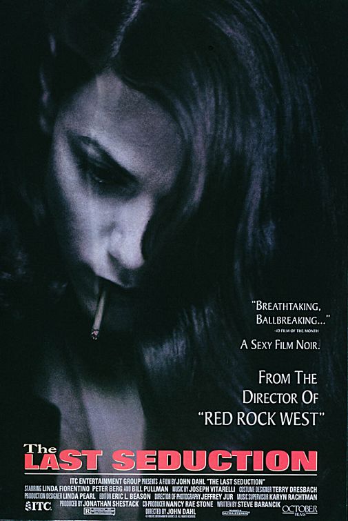 the movie poster: The Last Seduction (1994)