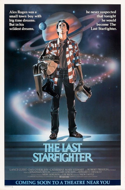 1000 piece jigsaw puzzle for the movie poster: The Last Starfighter (1984) ver3