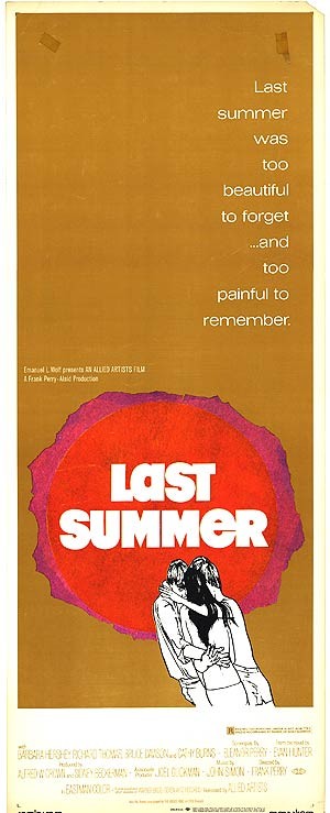 1000 piece jigsaw puzzle for the movie poster: Last Summer (1969) ver2