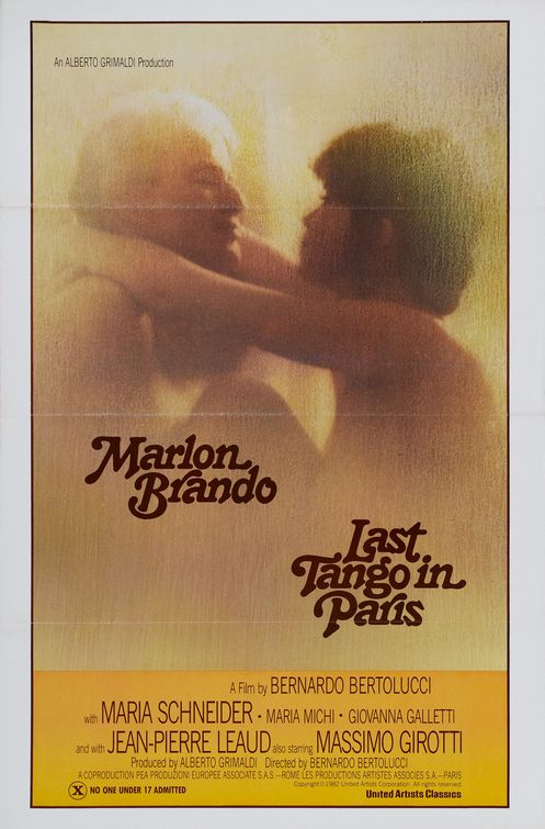 the movie poster: Last Tango in Paris (1974)