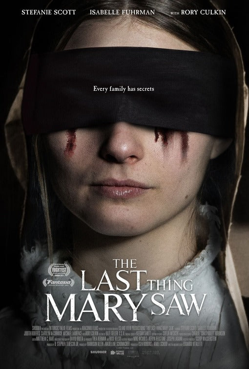 1000 piece jigsaw puzzle for the movie poster: The Last Thing Mary Saw (2022)