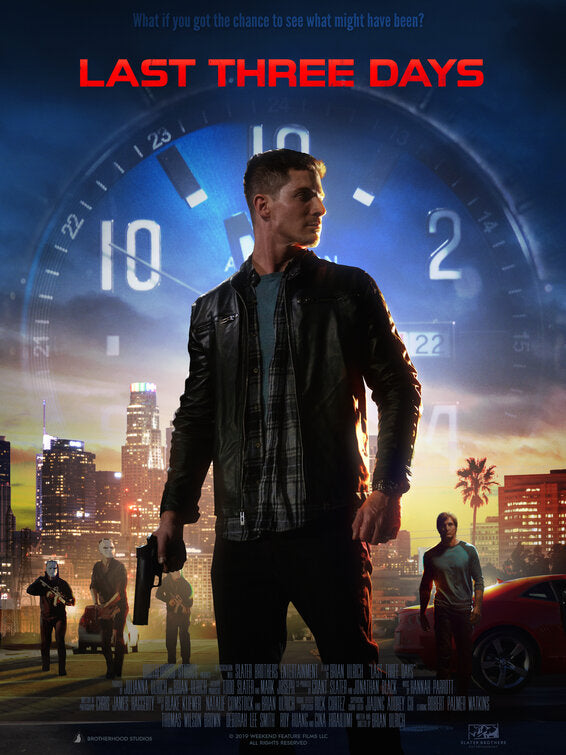 1000 piece jigsaw puzzle for the movie poster: Last Three Days (2020)