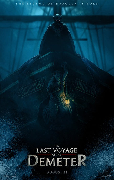 1000 piece jigsaw puzzle for the movie poster: Last Voyage of the Demeter (2023)