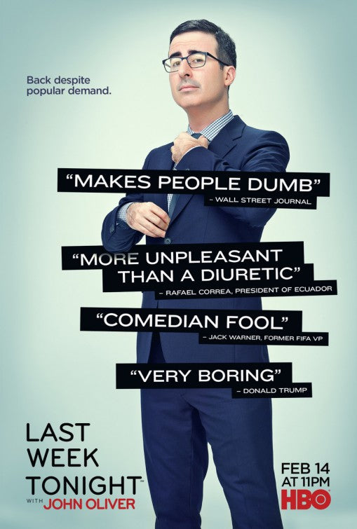 1000 piece jigsaw puzzle for tv poster: Last Week Tonight with John Oliver, ver2