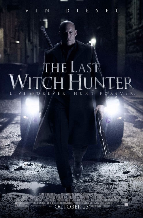 1000 piece jigsaw puzzle for the movie poster: The Last Witch Hunter (2015) ver10