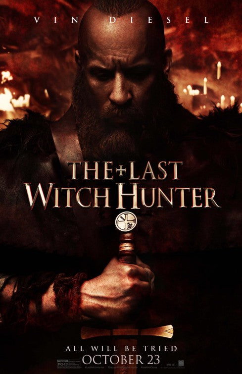 1000 piece jigsaw puzzle for the movie poster: The Last Witch Hunter (2015) ver11