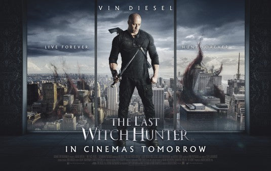 1000 piece jigsaw puzzle for the movie poster: The Last Witch Hunter (2015) ver13