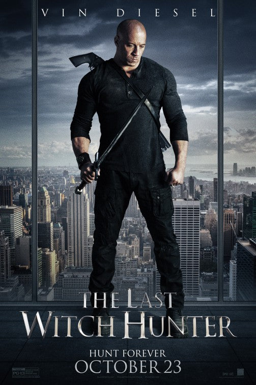 1000 piece jigsaw puzzle for the movie poster: The Last Witch Hunter (2015) ver15