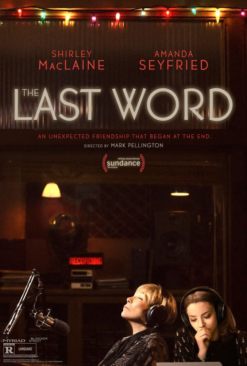1000 piece jigsaw puzzle for the movie poster: The Last Word (2017)