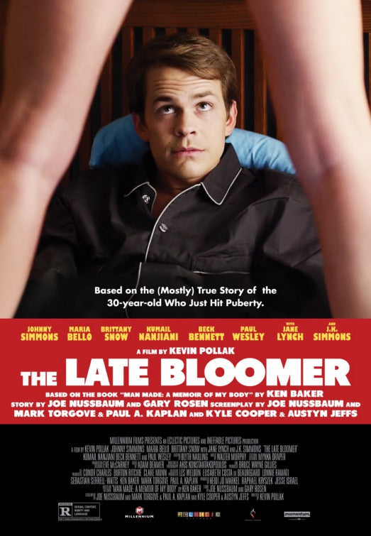 1000 piece jigsaw puzzle for the movie poster: The Late Bloomer (2016)