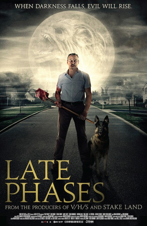 1000 piece jigsaw puzzle for the movie poster: Late Phases (2014)