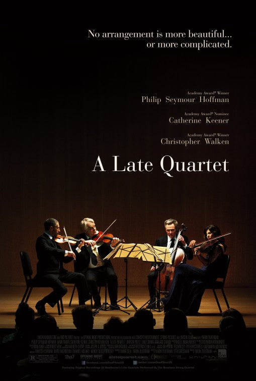 1000 piece jigsaw puzzle for the movie poster: A Late Quartet (2012)