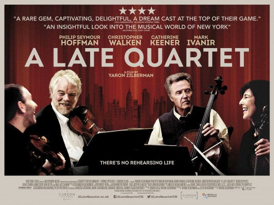 1000 piece jigsaw puzzle for the movie poster: A Late Quartet (2012) ver2