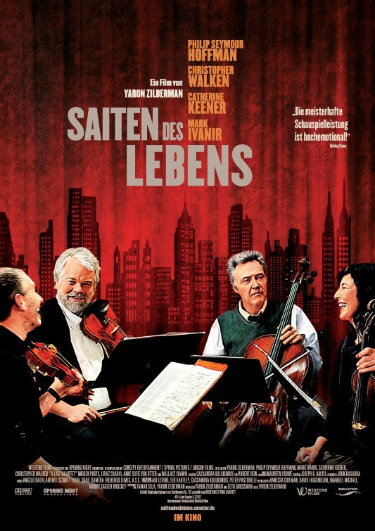 1000 piece jigsaw puzzle for the movie poster: A Late Quartet (2012) ver3