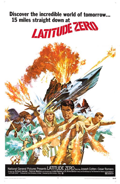 the movie poster: Latitude Zero (1969)