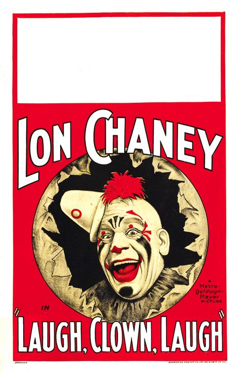 the movie poster: Laugh, Clown, Laugh (1928)