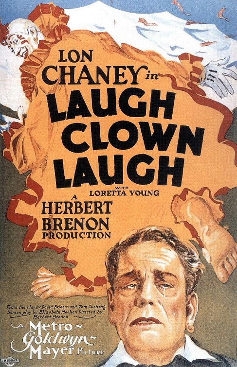 the movie poster: Laugh, Clown, Laugh (1928) ver2