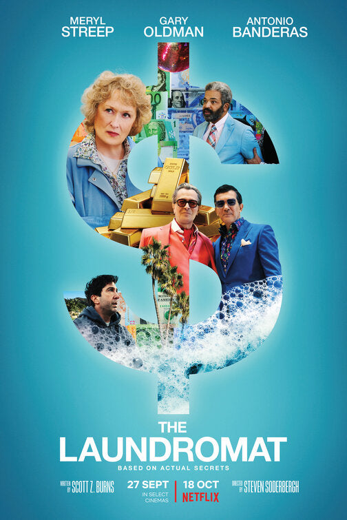1000 piece jigsaw puzzle for the movie poster: The Laundromat (2019) ver2