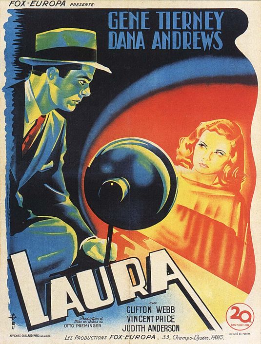 the movie poster: Laura (1944) ver2