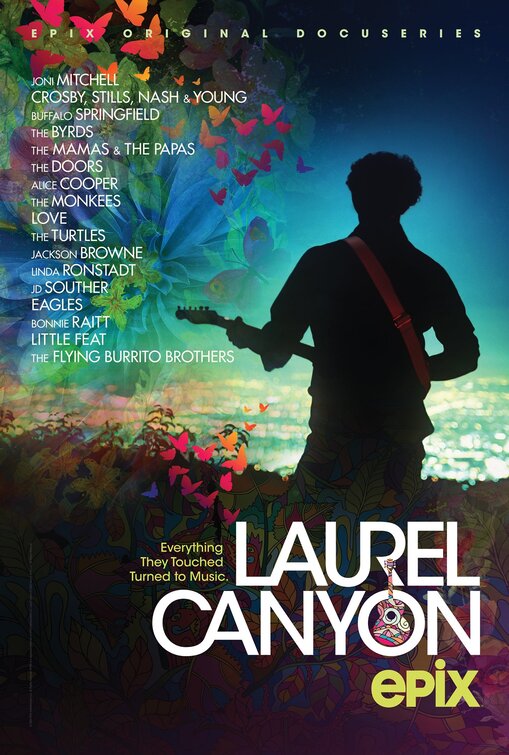 1000 piece jigsaw puzzle for tv poster: Laurel Canyon