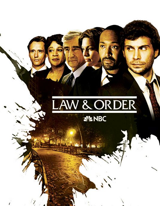 1000 piece jigsaw puzzle for tv poster: Law & Order