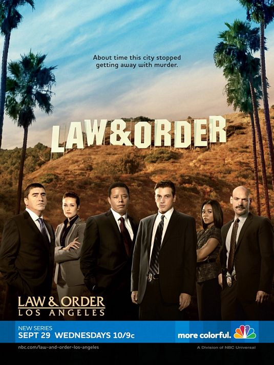 1000 piece jigsaw puzzle for tv poster: Law & Order: Los Angeles