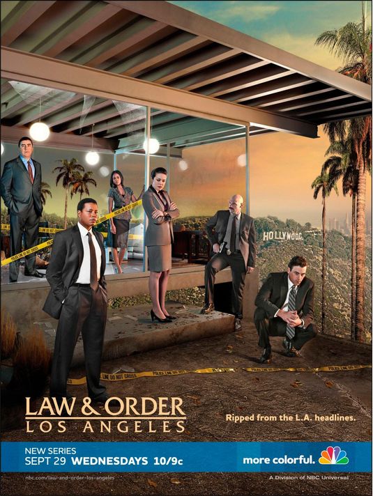 1000 piece jigsaw puzzle for tv poster: Law & Order: Los Angeles, ver2
