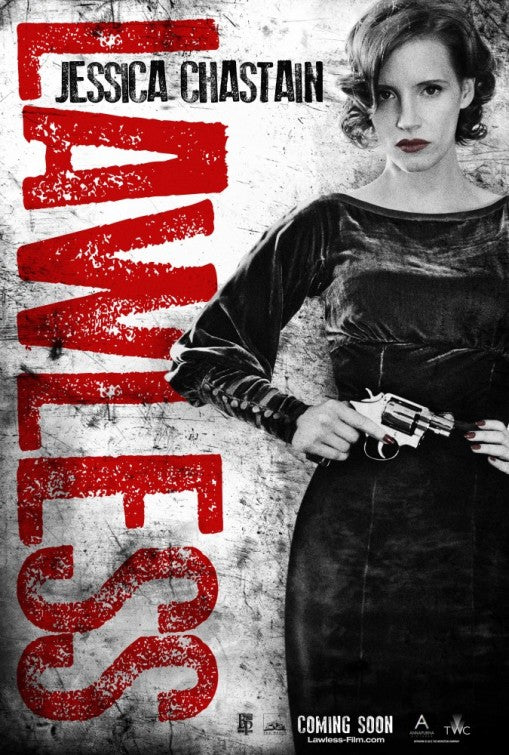 1000 piece jigsaw puzzle for the movie poster: Lawless (2012)