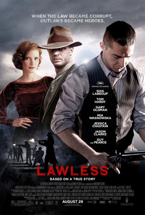 1000 piece jigsaw puzzle for the movie poster: Lawless (2012) ver10